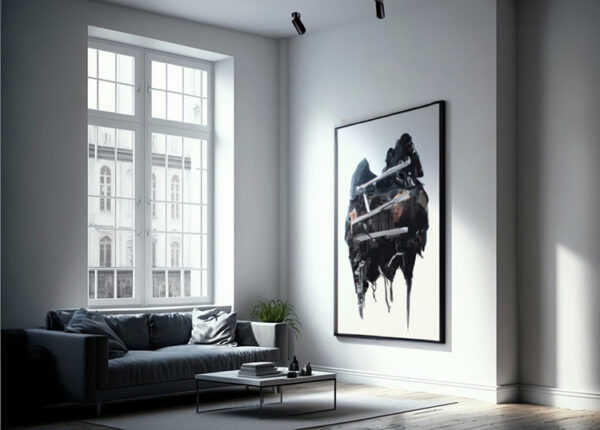 ANTIDARK Designline Tube Fixed Black living room
