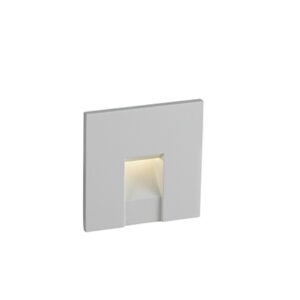 ANTIDARK NOX LED Step light kit built-in square alu white